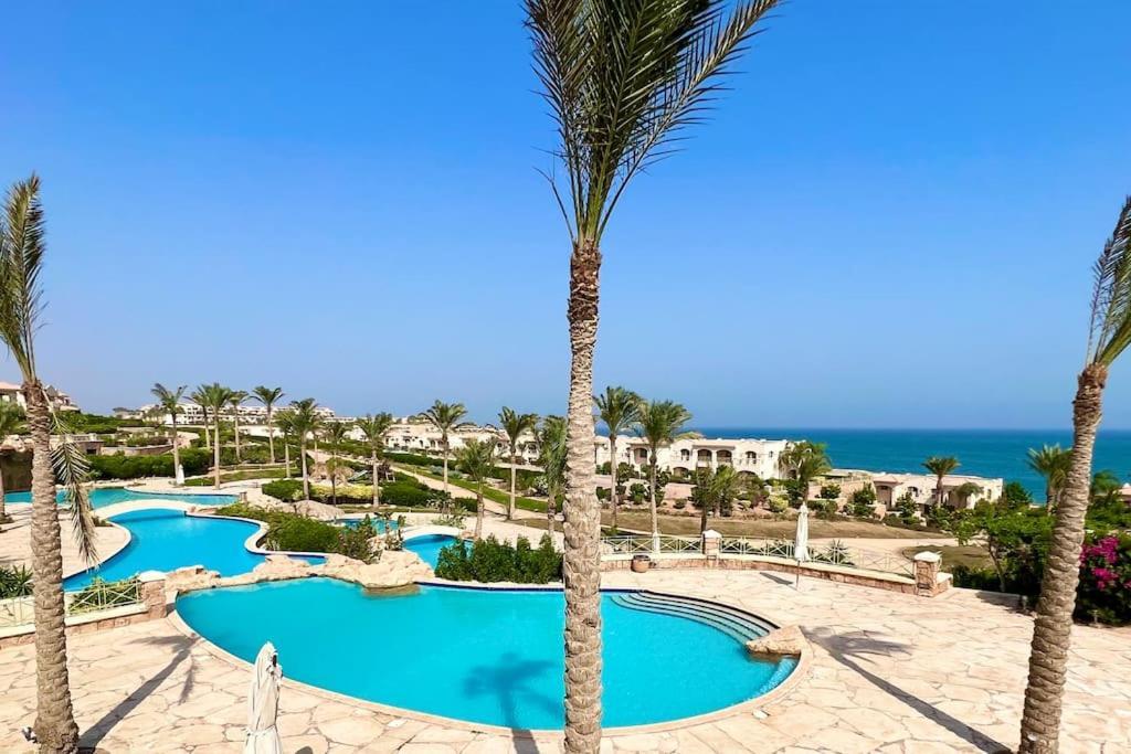 Amazing Beachfront Townhouse Chalet Ain Sokhna Villa Ain Sukhna Eksteriør billede