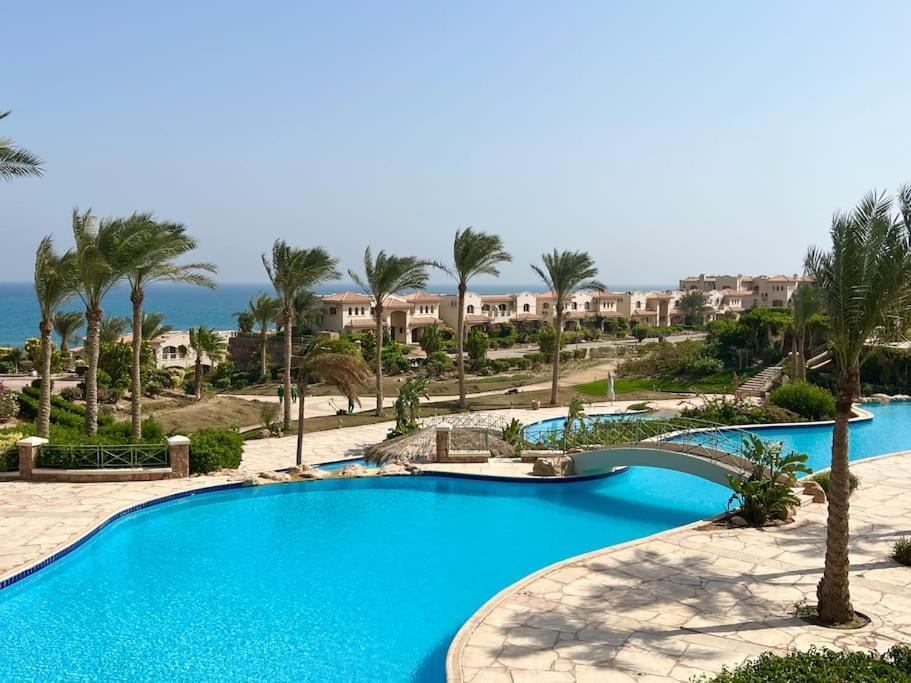 Amazing Beachfront Townhouse Chalet Ain Sokhna Villa Ain Sukhna Eksteriør billede