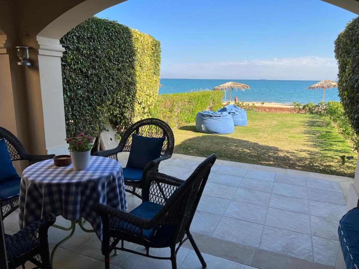 Amazing Beachfront Townhouse Chalet Ain Sokhna Villa Ain Sukhna Eksteriør billede